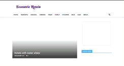 Desktop Screenshot of eccentrichotels.com